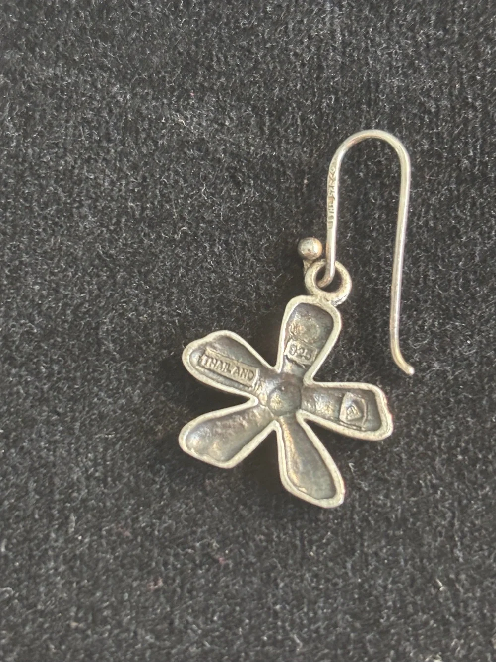 Silpada .925 Sterling Silver Earring Single Replacement W1155